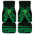 ADHD Awareness Month You Matter Car Mats Green Polynesian Ribbon
