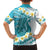 Turquoise Hawaii Shark Tattoo Hawaiian Shirt Frangipani With Polynesian Pastel Version