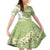 Green Hawaii Shark Tattoo Family Matching Mermaid Dress and Hawaiian Shirt Frangipani With Polynesian Pastel Version