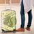 Green Hawaii Shark Tattoo Luggage Cover Frangipani With Polynesian Pastel Version