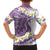 Purple Hawaii Shark Tattoo Hawaiian Shirt Frangipani With Polynesian Pastel Version