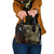 Frangipani Festival Rabaul Shoulder Handbag PNG Tribal Baining Mask Tattoo - Polynesian Pride
