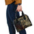 Frangipani Festival Rabaul Shoulder Handbag PNG Tribal Baining Mask Tattoo - Polynesian Pride