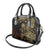 Frangipani Festival Rabaul Shoulder Handbag PNG Tribal Baining Mask Tattoo - Polynesian Pride