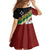 Frangipani Festival Rabaul East New Britain Family Matching Long Sleeve Bodycon Dress and Hawaiian Shirt Dukduk Dance With Plumeria - Polynesian Pride