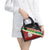 Frangipani Festival Rabaul East New Britain Shoulder Handbag Dukduk Dance With Plumeria - Polynesian Pride