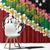 Frangipani Festival Rabaul East New Britain Window Curtain Dukduk Dance With Plumeria - Polynesian Pride