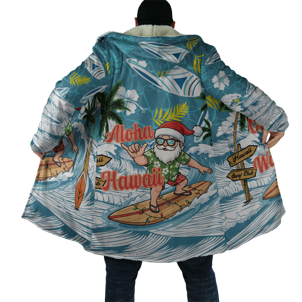 Hawaii Summer Christmas Cloak Surfing Santa Shaka Catch The Wave