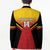 Papua New Guinea Rugby Custom Blazer Go PNG Hunters Polynesian Pattern - Polynesian Pride