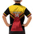 Papua New Guinea Rugby Custom Family Matching Mermaid Dress and Hawaiian Shirt Go PNG Hunters Polynesian Pattern - Polynesian Pride