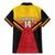 Papua New Guinea Rugby Custom Family Matching Mermaid Dress and Hawaiian Shirt Go PNG Hunters Polynesian Pattern - Polynesian Pride