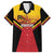 Papua New Guinea Rugby Custom Family Matching Tank Maxi Dress and Hawaiian Shirt Go PNG Hunters Polynesian Pattern - Polynesian Pride