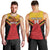 Papua New Guinea Rugby Custom Men Tank Top Go PNG Hunters Polynesian Pattern - Polynesian Pride