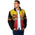 Papua New Guinea Rugby Custom Padded Jacket Go PNG Hunters Polynesian Pattern - Polynesian Pride