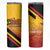 Papua New Guinea Rugby Custom Skinny Tumbler Go PNG Hunters Polynesian Pattern - Polynesian Pride