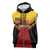 Papua New Guinea Rugby Custom Sleeveless Zip Hoodie Go PNG Hunters Polynesian Pattern - Polynesian Pride