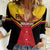 Papua New Guinea Rugby Custom Women Casual Shirt Go PNG Hunters Polynesian Pattern - Polynesian Pride