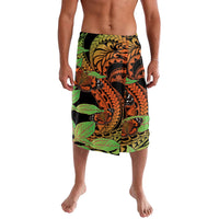 Kamehameha Butterfly Hawaii Lavalava Hawaiian Pulelehua Mamaki Orange Green Color