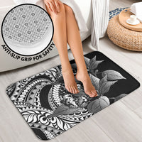 Kamehameha Butterfly Hawaii Bathroom Set Hawaiian Pulelehua Mamaki Black Color