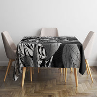 Kamehameha Butterfly Hawaii Tablecloth Hawaiian Pulelehua Mamaki Black Color