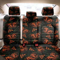 Kamehameha Butterfly Mamaki Hawaii Back Car Seat Cover Pulelehua Hawaiian Kakau Seamless Style