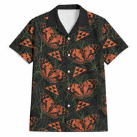 Kamehameha Butterfly Mamaki Hawaii Hawaiian Shirt Pulelehua Hawaiian Kakau Seamless Style