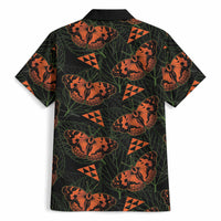 Kamehameha Butterfly Mamaki Hawaii Hawaiian Shirt Pulelehua Hawaiian Kakau Seamless Style