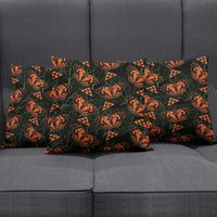 Kamehameha Butterfly Mamaki Hawaii Pillow Cover Pulelehua Hawaiian Kakau Seamless Style