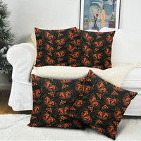 Kamehameha Butterfly Mamaki Hawaii Pillow Cover Pulelehua Hawaiian Kakau Seamless Style