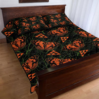 Kamehameha Butterfly Mamaki Hawaii Quilt Bed Set Pulelehua Hawaiian Kakau Seamless Style
