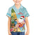 Aloha Hawaii Mele Kalikimaka Hawaiian Shirt Chilling Santa With Pineapple - Polynesian Pattern