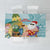 Aloha Hawaii Mele Kalikimaka Tablecloth Chilling Santa With Pineapple - Polynesian Pattern