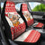 Mele Kalikimaka Hawaii Car Seat Cover Water-skiing Santa Tropical Vibes