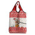 Mele Kalikimaka Hawaii Grocery Bag Water-skiing Santa Tropical Vibes