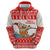 Mele Kalikimaka Hawaii Hoodie Water-skiing Santa Tropical Vibes