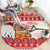 Mele Kalikimaka Hawaii Round Carpet Water-skiing Santa Tropical Vibes