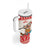 Mele Kalikimaka Hawaii Tumbler With Handle Water-skiing Santa Tropical Vibes