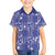 Blue Palaka Japanese Patterns Hawaiian Shirt Koi Fish Asanoha Sakura Patchwork Stylized - Polynesian Pride
