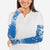 Toa Samoa Rugby Custom Arm Sleeves Uso aso uma Samoan Pattern Blue - Polynesian Pride