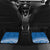 Toa Samoa Rugby Custom Car Mats Uso aso uma Samoan Pattern Blue - Polynesian Pride