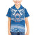 Toa Samoa Rugby Custom Family Matching Mermaid Dress and Hawaiian Shirt Uso aso uma Samoan Pattern Blue - Polynesian Pride