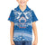Toa Samoa Rugby Custom Hawaiian Shirt Uso aso uma Samoan Pattern Blue - Polynesian Pride