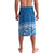 Toa Samoa Rugby Custom Lavalava Uso aso uma Samoan Pattern Blue - Polynesian Pride