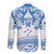 Toa Samoa Rugby Custom Family Matching Long Sleeve Bodycon Dress and Hawaiian Shirt Uso aso uma Samoan Pattern White - Polynesian Pride