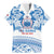 Toa Samoa Rugby Custom Family Matching Mermaid Dress and Hawaiian Shirt Uso aso uma Samoan Pattern White - Polynesian Pride