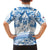 Toa Samoa Rugby Custom Family Matching Summer Maxi Dress and Hawaiian Shirt Uso aso uma Samoan Pattern White - Polynesian Pride