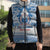 Toa Samoa Rugby Custom Sleeveless Puffer Jacket Uso aso uma Samoan Pattern White - Polynesian Pride