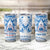 Toa Samoa Rugby Custom Tumbler Cup Uso aso uma Samoan Pattern White - Polynesian Pride