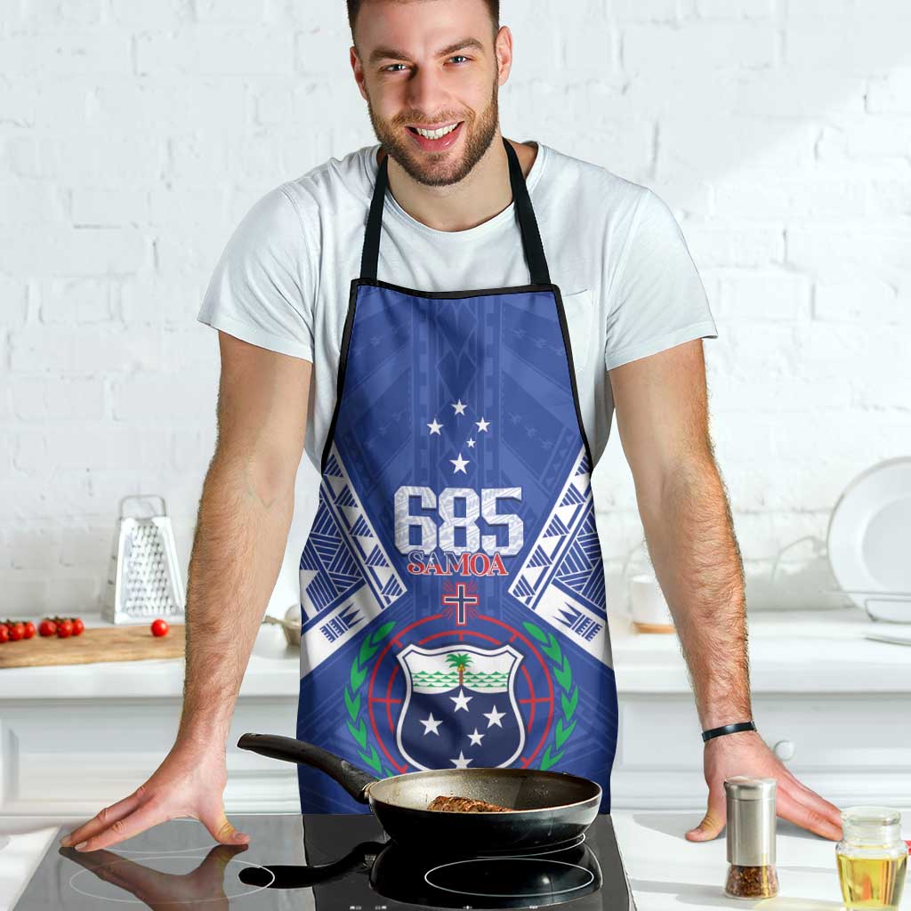 Samoa 685 Apron Samoan Pride Coat Of Arms - Polynesian Pride