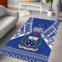 Samoa 685 Area Rug Samoan Pride Coat Of Arms - Polynesian Pride